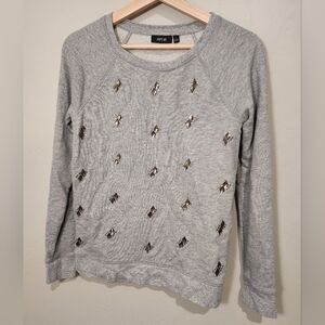 Apt. 9 Grey Jewel Sweater